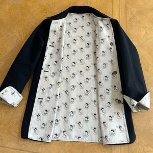 Jones New York Reversible Double-Faced Jacket Coat